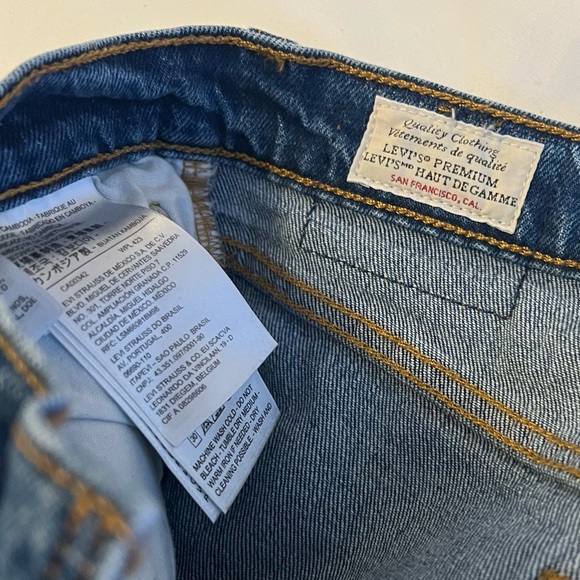 Levi’s premium 501 skinny ankle jeans - Picture 7 of 12